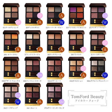 アイ カラー クォード 05A ダブル インデムニティー/TOM FORD BEAUTY/アイシャドウパレットを使ったクチコミ（2枚目）