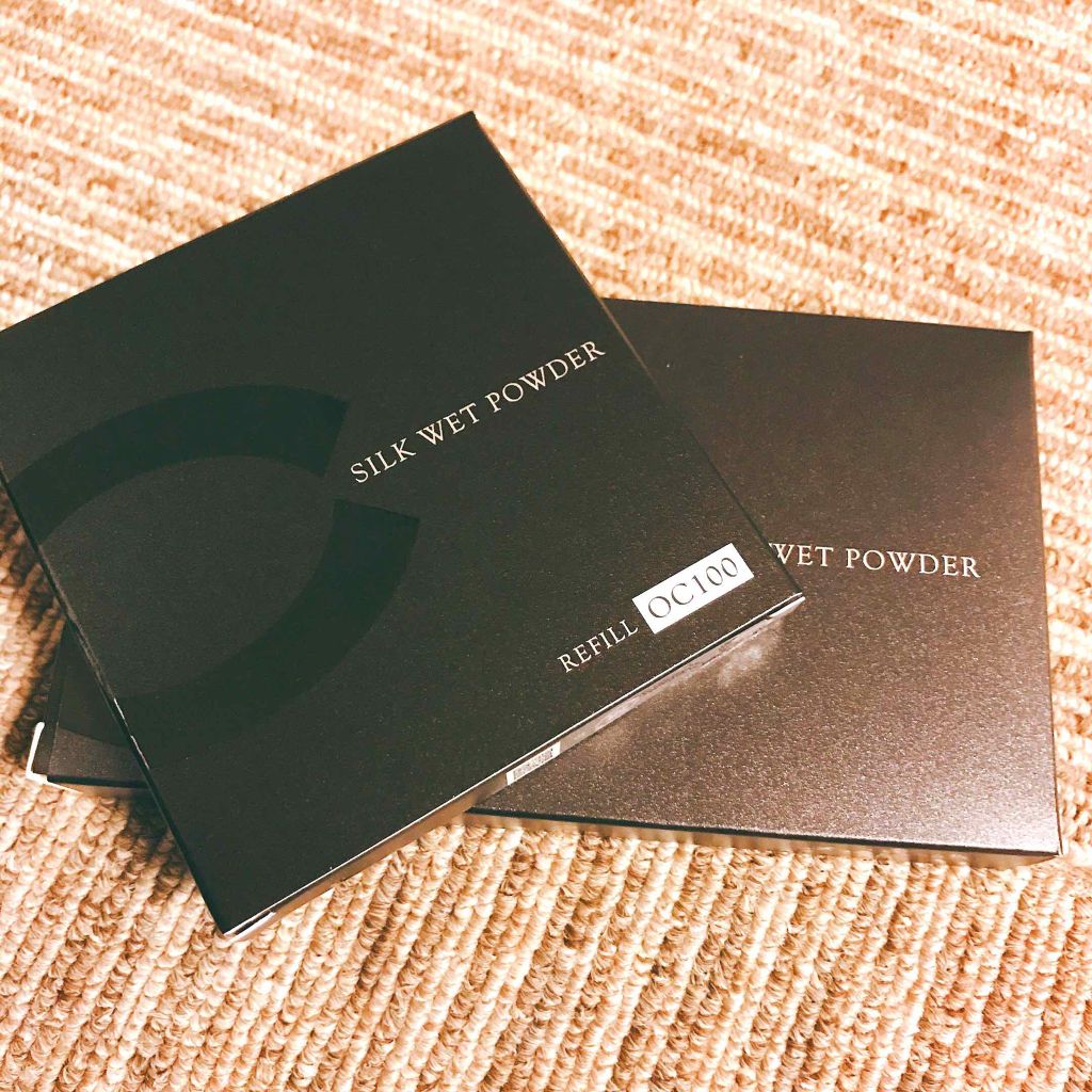 シルクウェットパウダー/セフィーヌ/パウダーファンデーションを使ったクチコミ（1枚目）