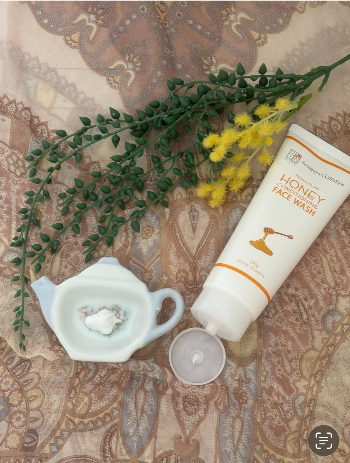 ハニーフェイスウォッシュ/世田谷コスメ/洗顔フォームを使ったクチコミ(3枚目)