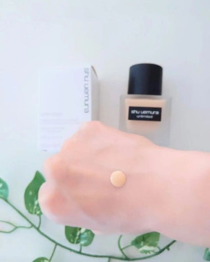 (旧)アンリミテッド ラスティング フルイド/shu uemura/リキッドファンデーションを使ったクチコミ(3枚目)