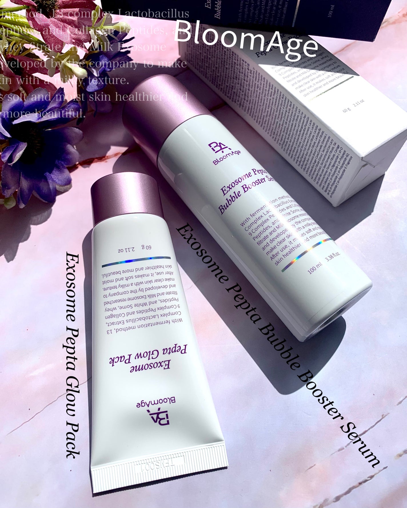 エクソソーム ペプチド グロウ パック/BloomAge/美容液を使ったクチコミ(1枚目)