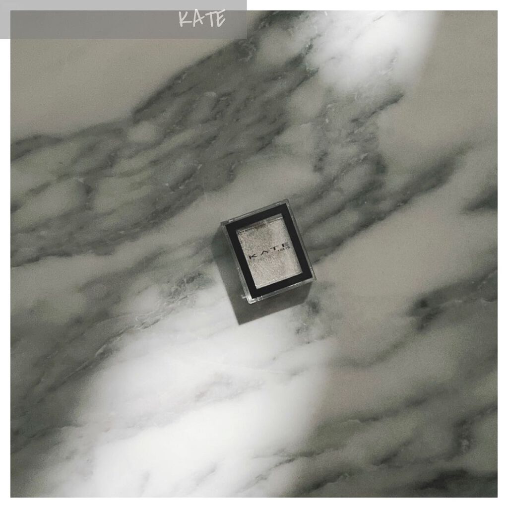 ケイト ザ アイカラー 004 ホワイト/KATE/単色アイシャドウを使ったクチコミ（1枚目）