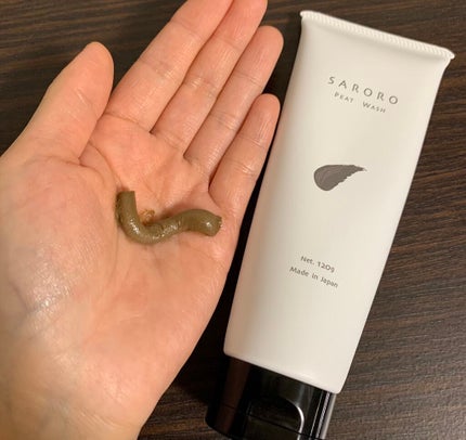 PEAT WASH/SARORO/その他洗顔料を使ったクチコミ(2枚目)