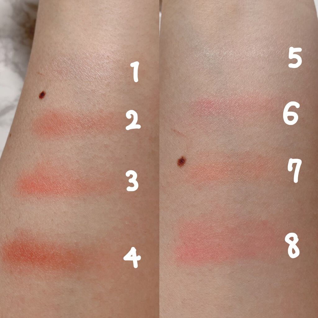 ミックスカラーチークN/CEZANNE/パウダーチークを使ったクチコミ(3枚目)