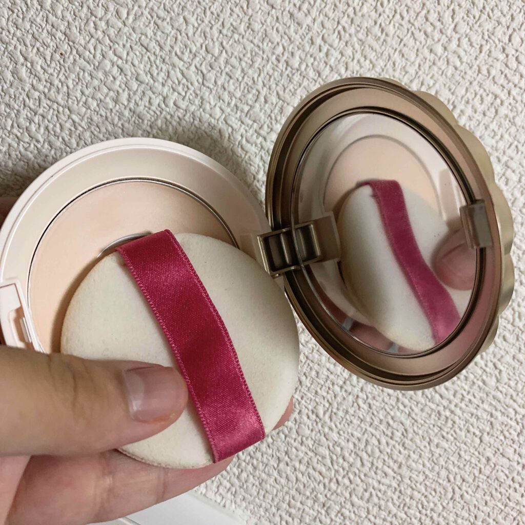 スキンティント トーンアップ パウダー(おしろい)/フォーチュン/プレストパウダーを使ったクチコミ(2枚目)