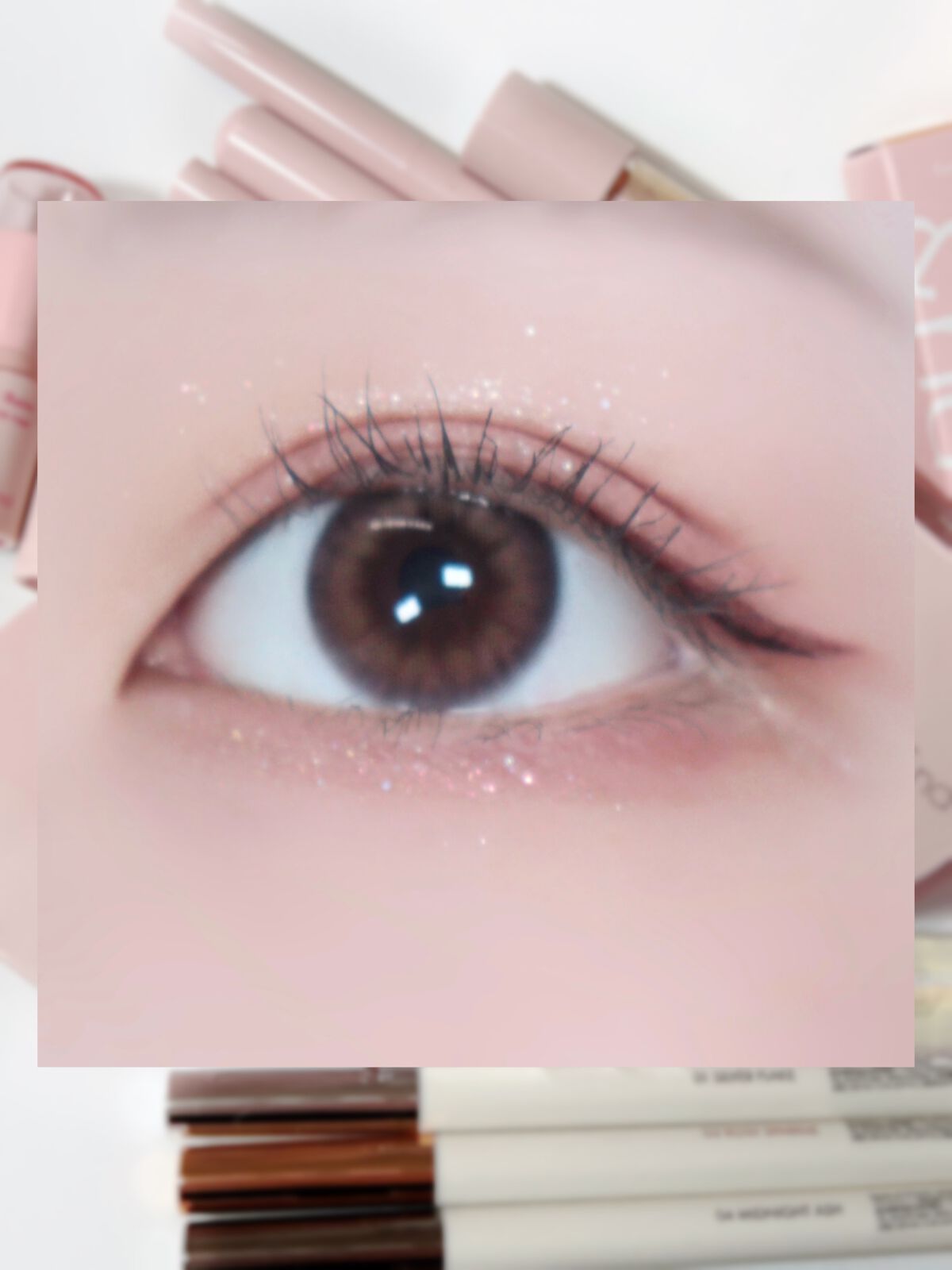 トゥインクルペンライナー/rom&nd/リキッドアイライナーを使ったクチコミ（2枚目）