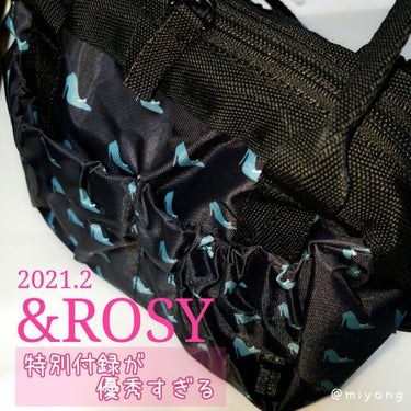 &ROSY 2021年2月号/&ROSY/雑誌を使ったクチコミ（1枚目）