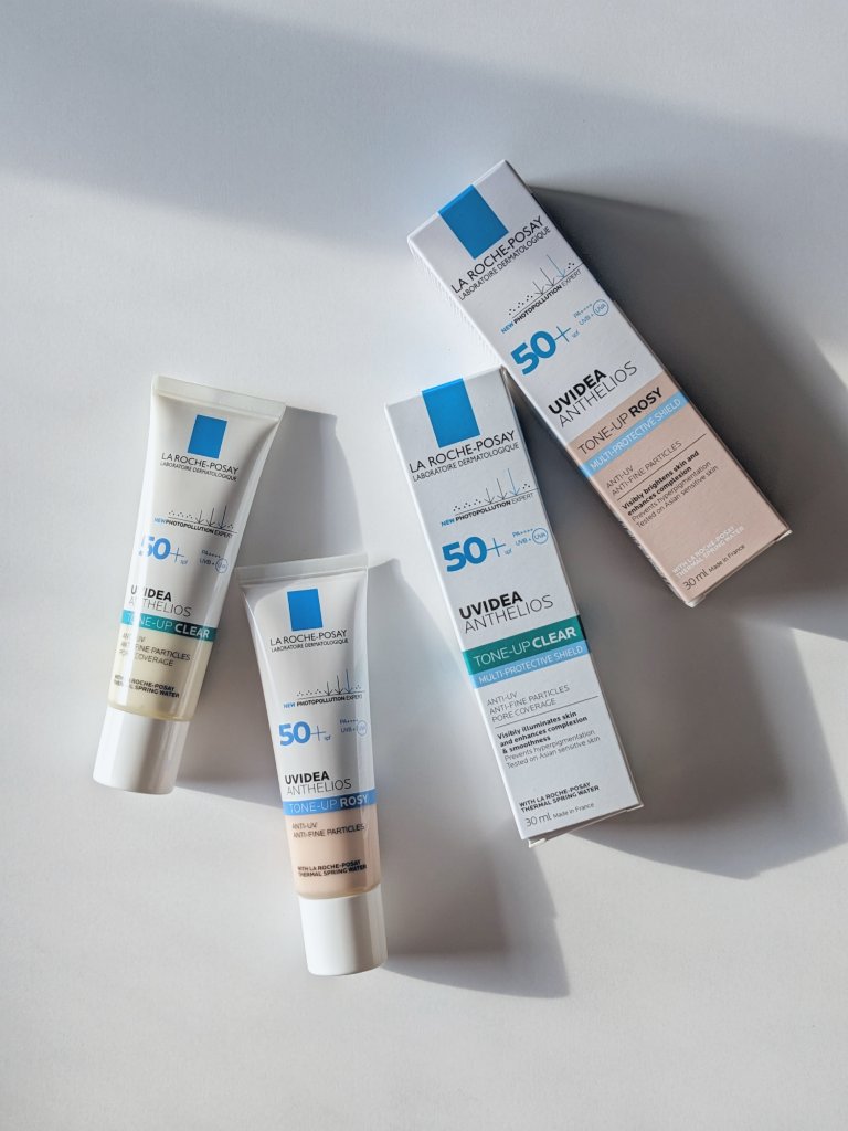 UVイデア XL プロテクショントーンアップ ローズ/ラ ロッシュ ポゼ/日焼け止めクリームを使ったクチコミ（3枚目）