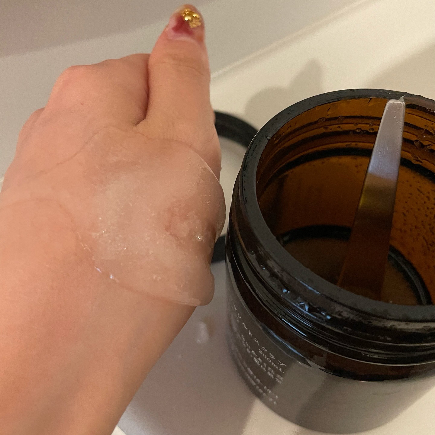 アロマソルトスクラブ/ワンオーバージー/ボディスクラブを使ったクチコミ（3枚目）