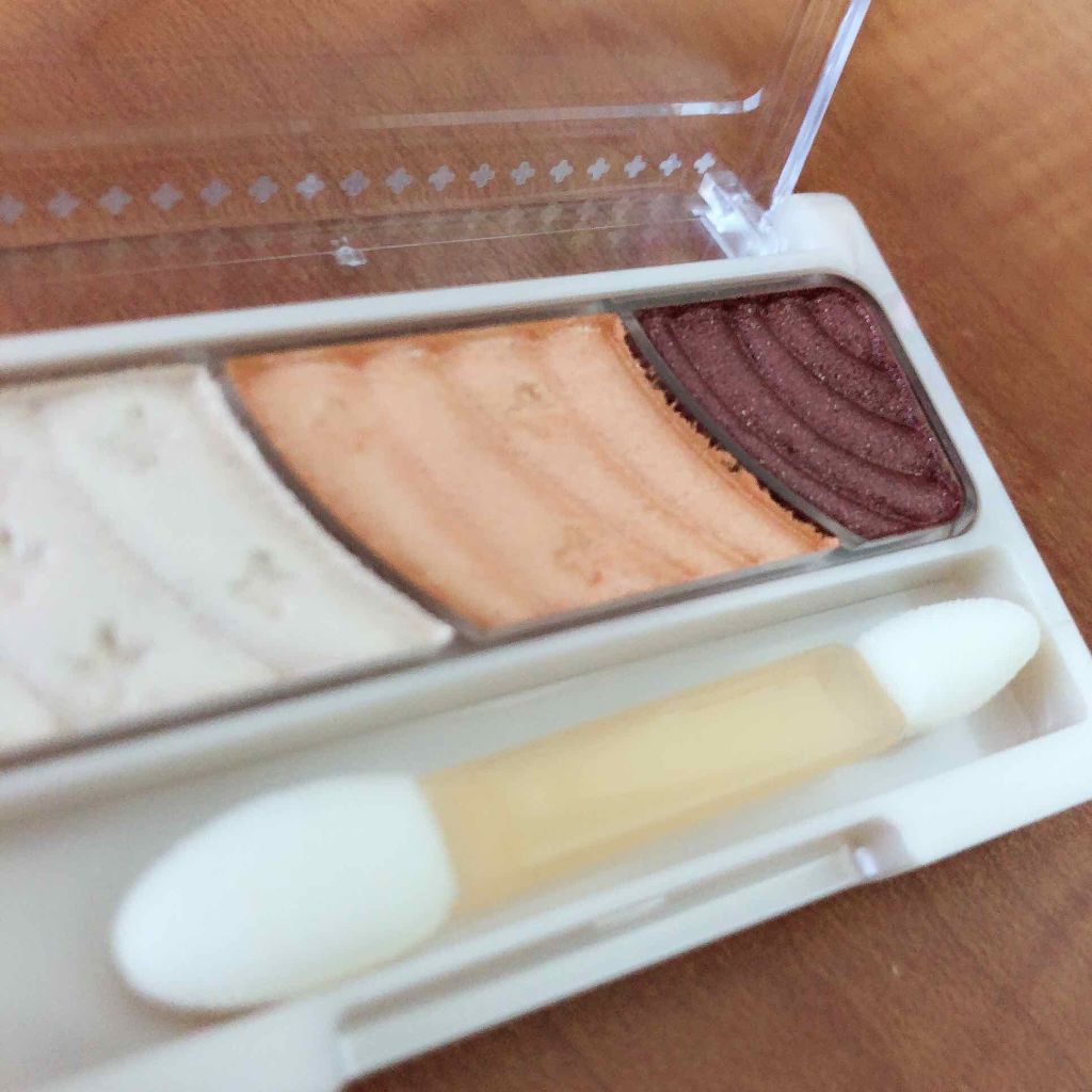 トーンアップアイシャドウ/CEZANNE/アイシャドウパレットを使ったクチコミ（2枚目）