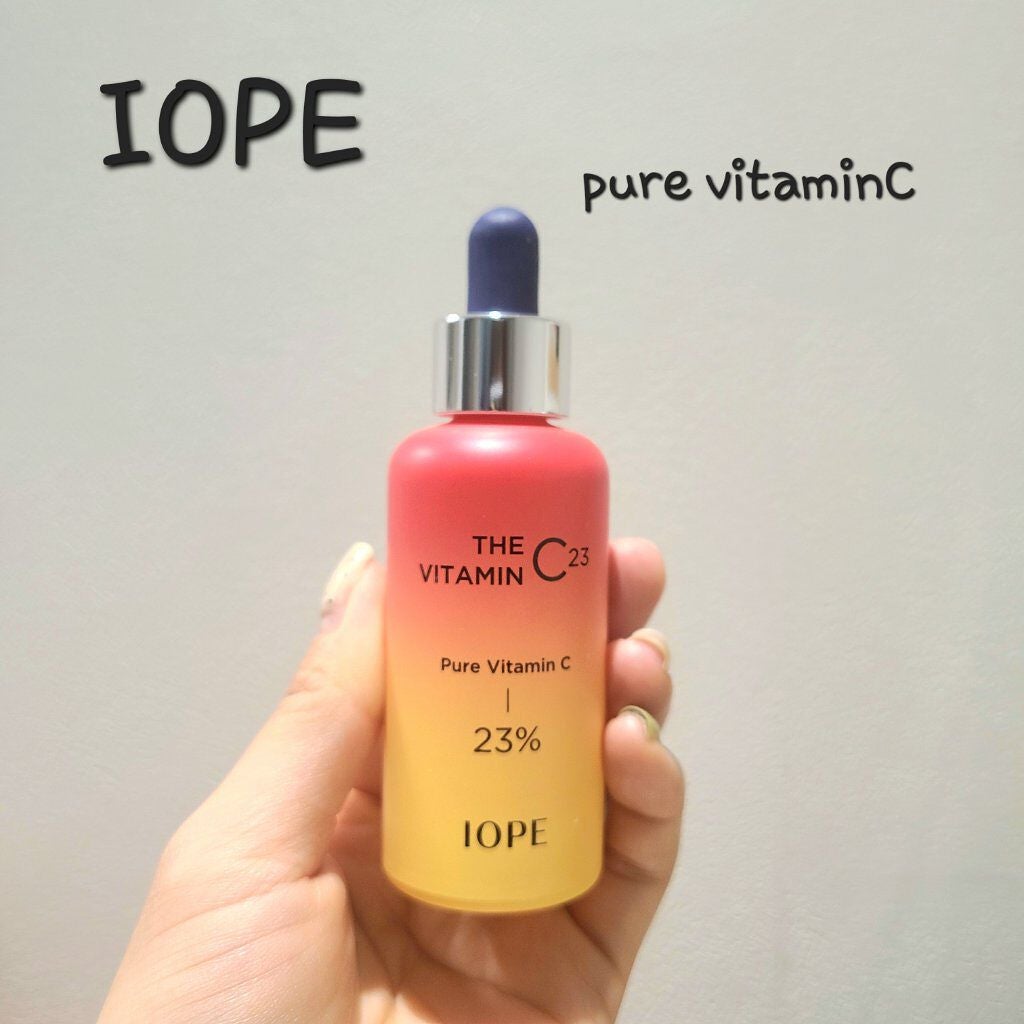 ザビタミンC23/IOPE/美容液を使ったクチコミ(1枚目)