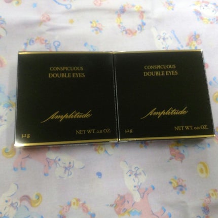 コンスピキュアス ダブルアイズ/Amplitude/アイシャドウパレットを使ったクチコミ(1枚目)