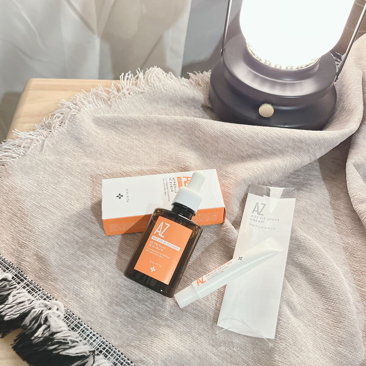 AZシリーズ アゼッフィト VCエッセンス/NIKI PITA/美容液を使ったクチコミ（2枚目）