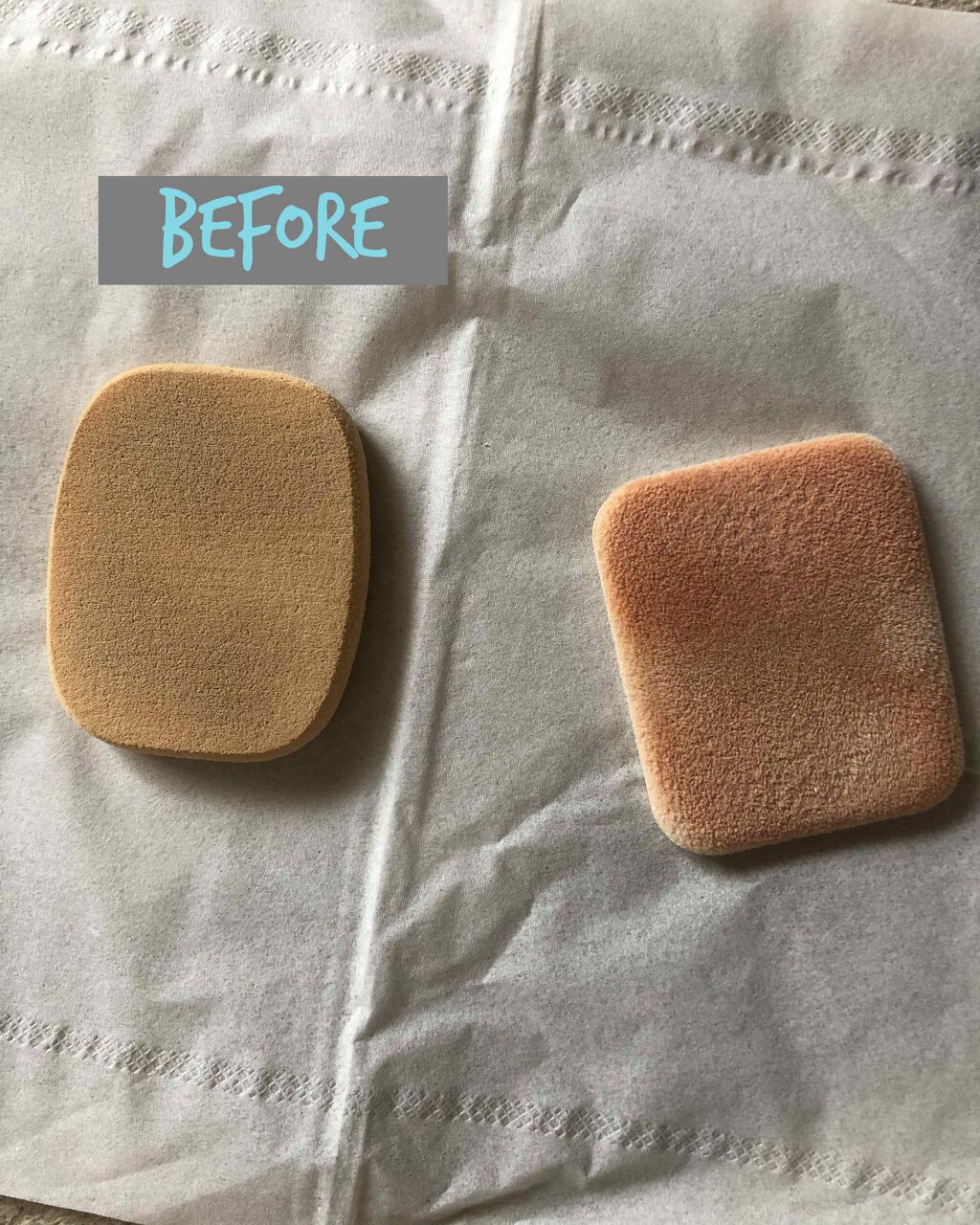 パフ・スポンジ専用洗剤/DAISO/その他化粧小物を使ったクチコミ（3枚目）