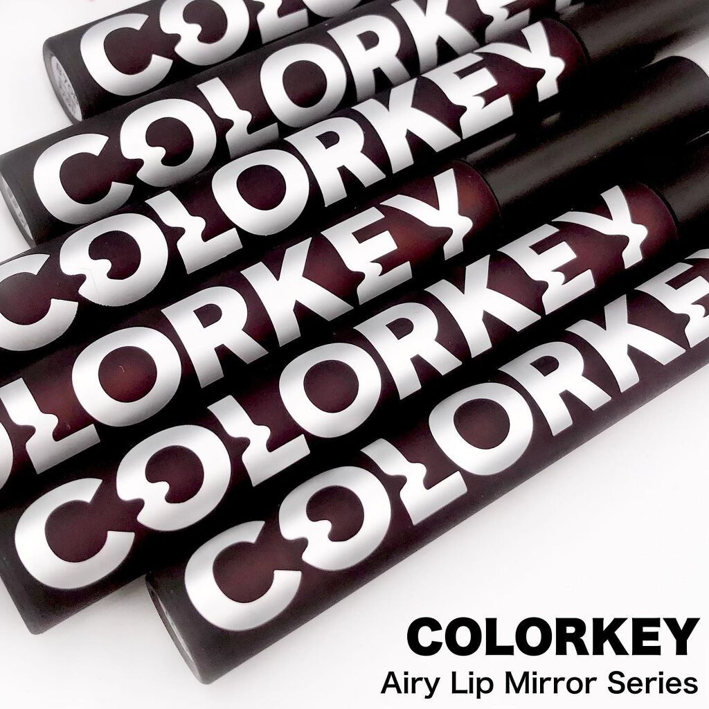 シャインミラーティント/COLORKEY/リップティントを使ったクチコミ（2枚目）