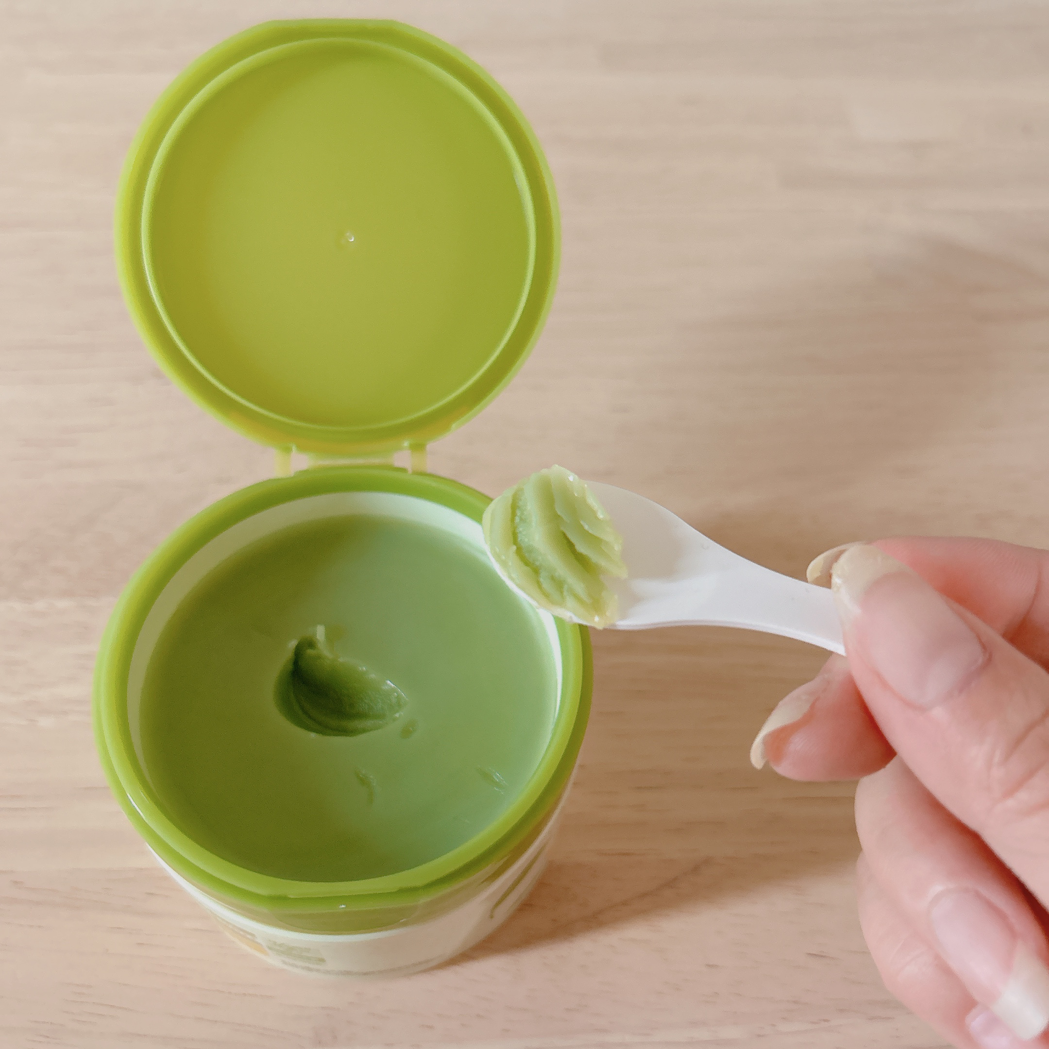 ワフードメイド 宇治抹茶クレンジングバーム 通常サイズ 90g/pdc/クレンジングバームを使ったクチコミ（3枚目）