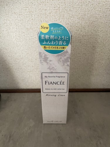 フィアンセ ボディミスト モーニングリネンのクチコミ「フィアンセ　
morning linen

∴∵∴ ୨୧ ∴∵∴ ୨୧ ∴∵∴ ୨୧ ∴∵∴∴.....」（1枚目）