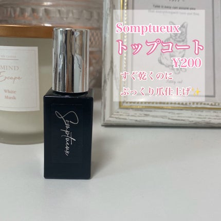 Somptueux(ソンプチュー) ネイルポリッシュ/DAISO/マニキュアを使ったクチコミ(2枚目)