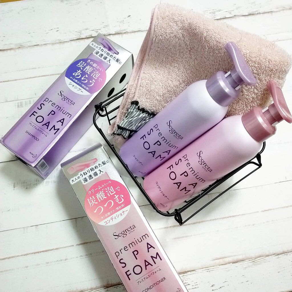 プレミアムスパフォーム シャンプー／コンディショナー/セグレタ/市販シャンプーを使ったクチコミ（1枚目）