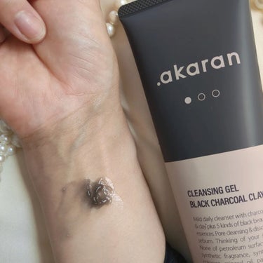 ブラックジェルクレンジング/.akaran/クレンジングジェルを使ったクチコミ（3枚目）