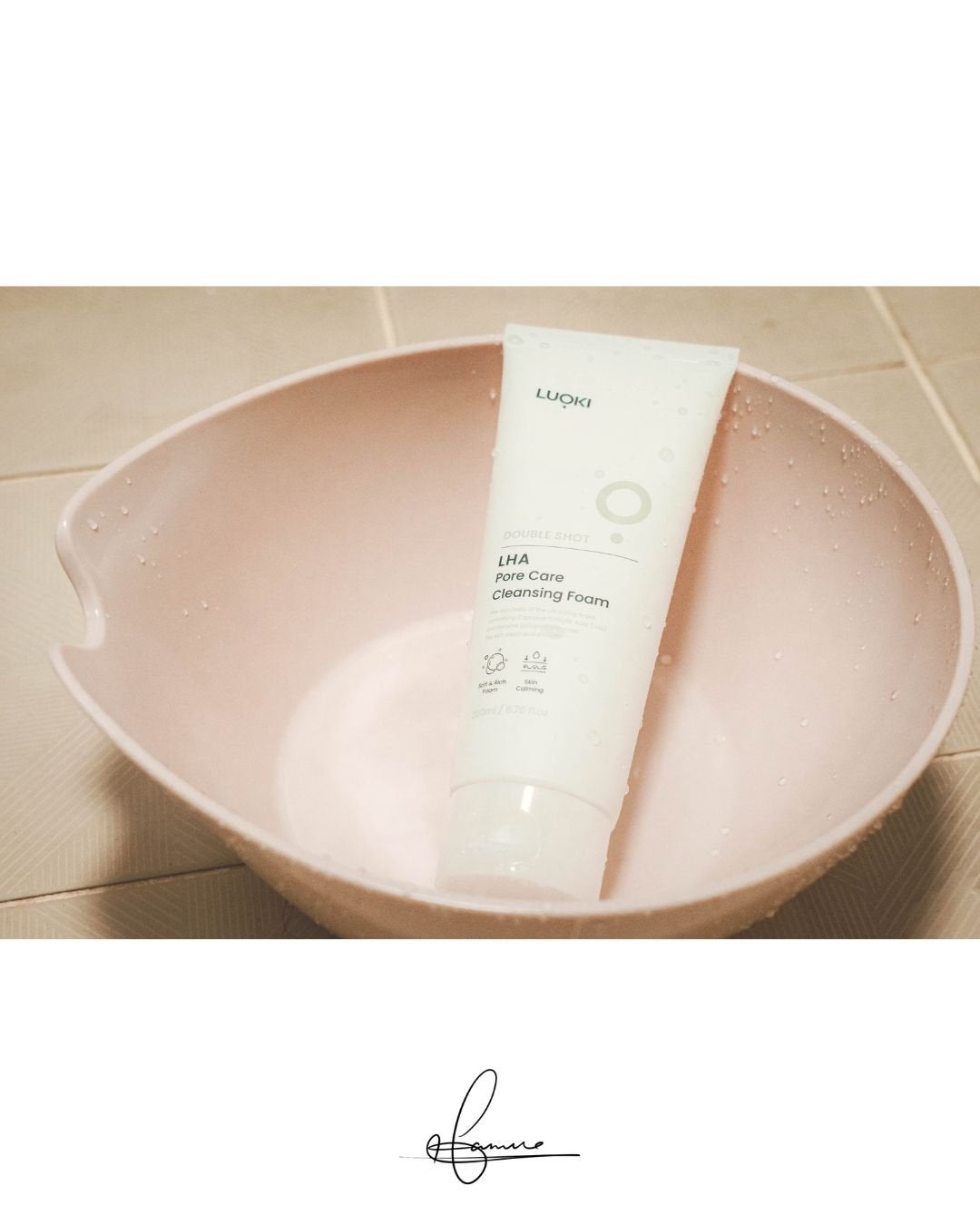 ダブルショットLHA毛穴ケアクレンジングフォーム /LUOKI/クレンジングクリームを使ったクチコミ(1枚目)