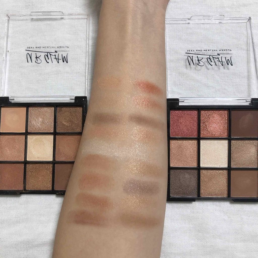 UR GLAM BLOOMING EYE COLOR PALETTE/U R GLAM/アイシャドウパレットを使ったクチコミ(3枚目)