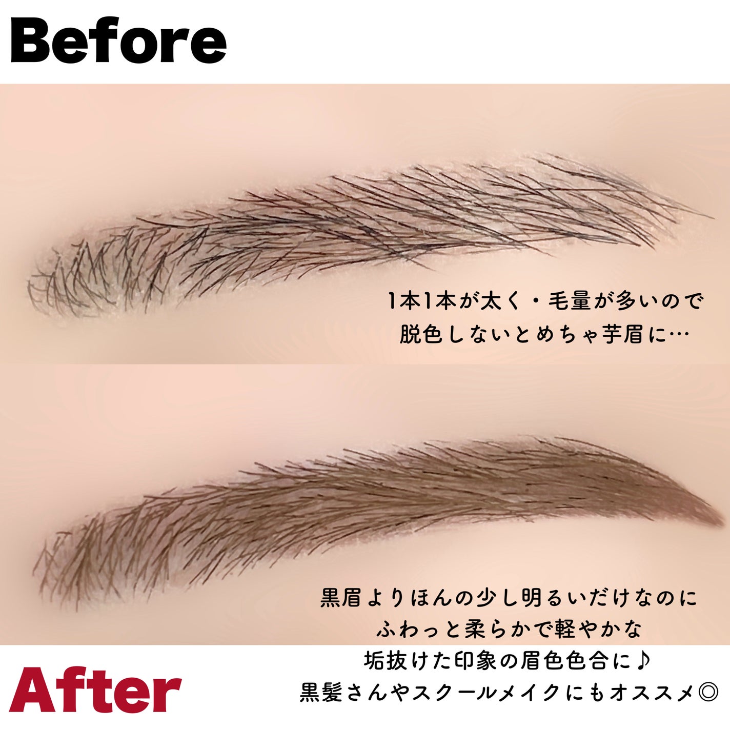 フィルム眉カラー/デジャヴュ/眉マスカラを使ったクチコミ(5枚目)