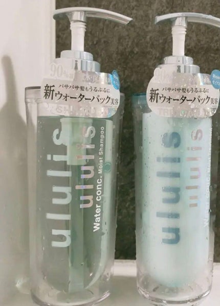 ウォーターコンク モイストシャンプー/ヘアトリートメント/ululis/市販シャンプーを使ったクチコミ(1枚目)