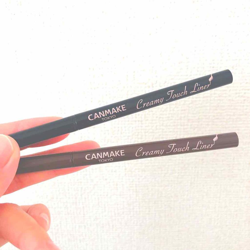 クリーミータッチライナー/キャンメイク/ジェルアイライナーを使ったクチコミ(1枚目)