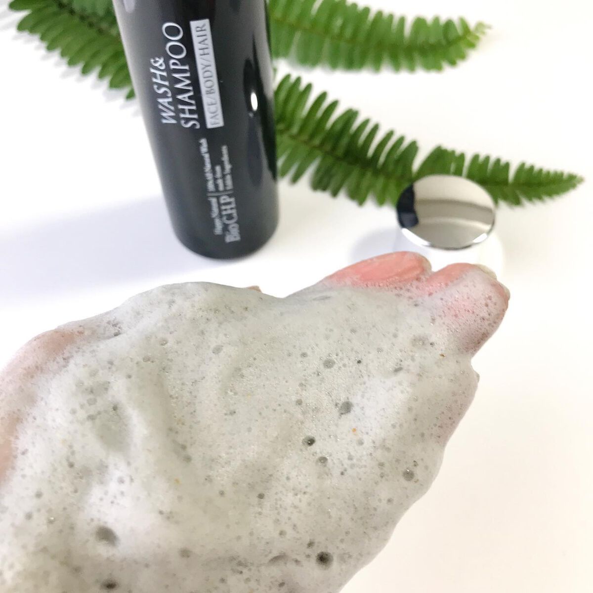 Bio C.H.P ウォッシュ&シャンプー/ハッピーナチュラル/洗顔石鹸を使ったクチコミ(5枚目)