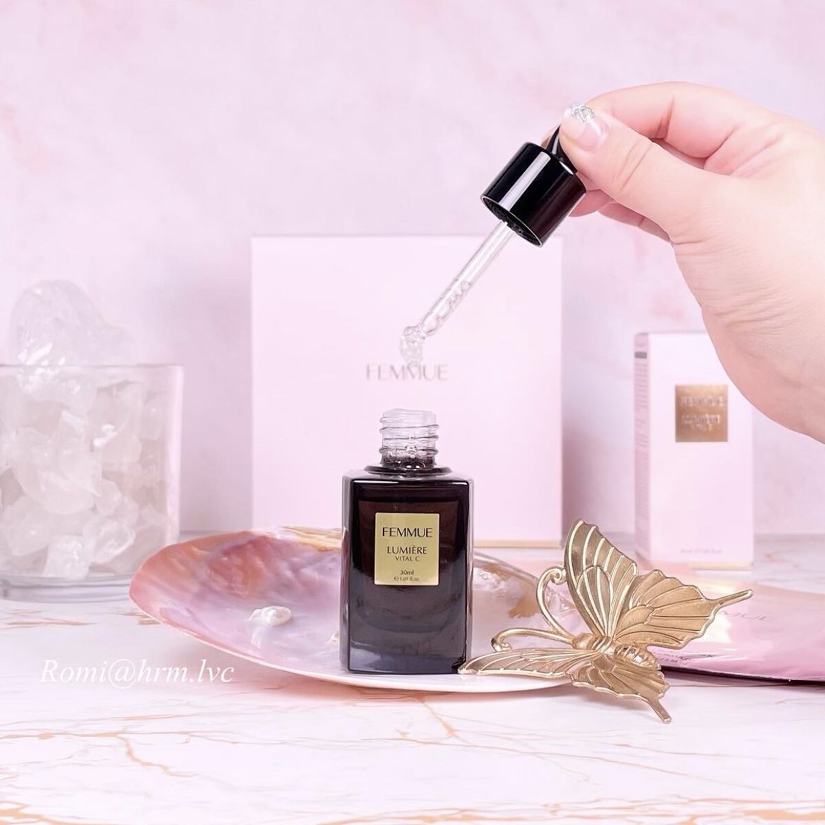 ルミエール ヴァイタルC/FEMMUE/ブースター・導入液を使ったクチコミ（2枚目）