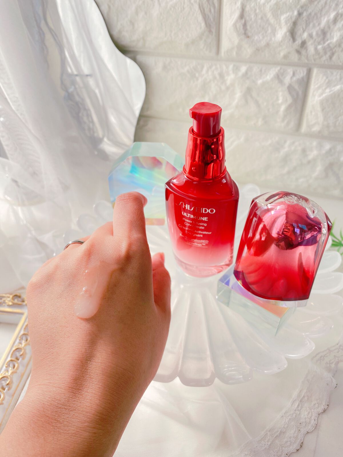 アルティミューン™ パワライジング コンセントレート N/SHISEIDO/美容液を使ったクチコミ(4枚目)