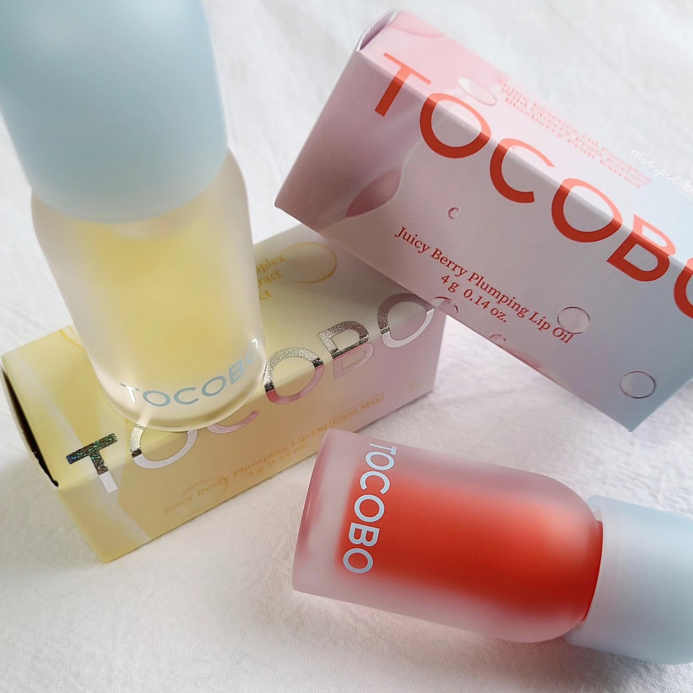 ジューシーベリープランピングリップオイル/TOCOBO/リップグロスを使ったクチコミ(2枚目)