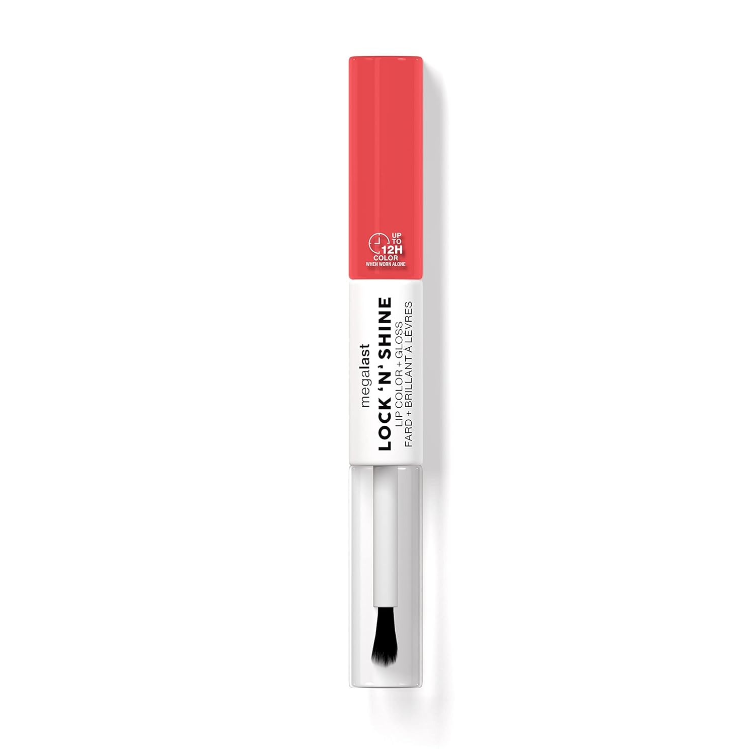 Megalast Lock 'N' Shine Lip Color + Gloss Shining Hybiscus
