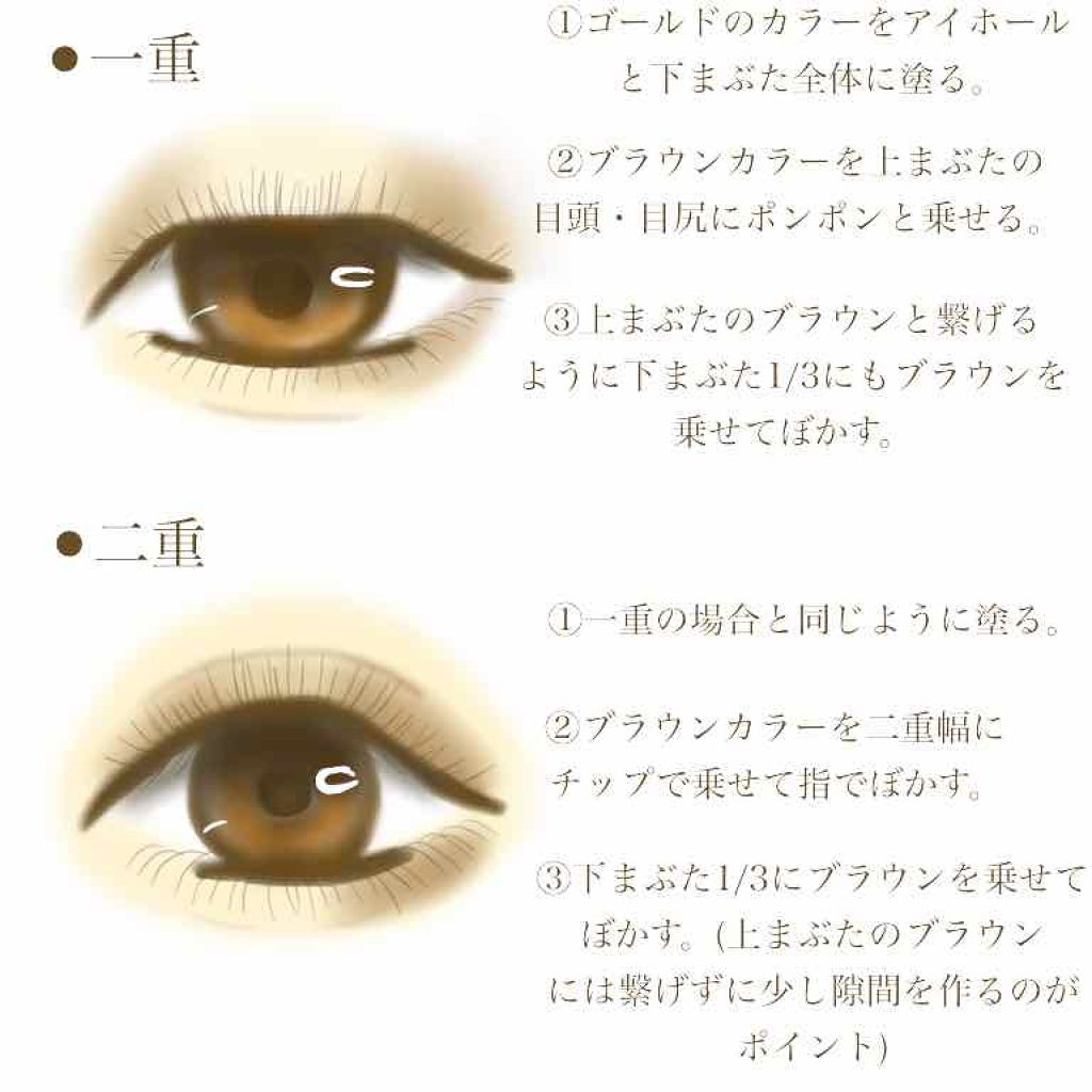 アイ カラー(チップ付)/ちふれ/アイシャドウパレットを使ったクチコミ（2枚目）