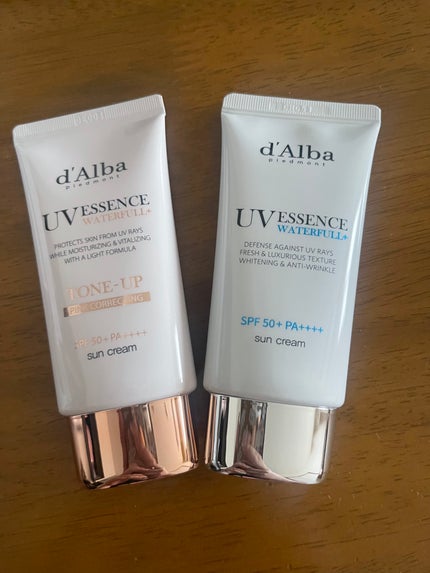 ウォータフルトーンアップサンクリーム/ダルバ/日焼け止めクリームを使ったクチコミ(1枚目)