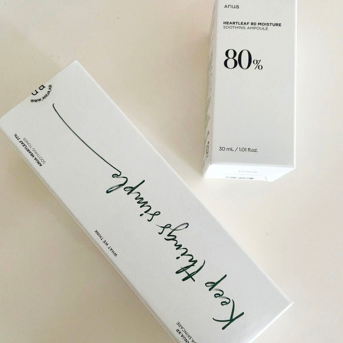 ãã¯ãã 77 ã¹ãŒãžã³ã°ãããŒ/Anua/åç²§æ°Žã䜿ã£ãã¯ãã³ãïŒ7æç®ïŒ