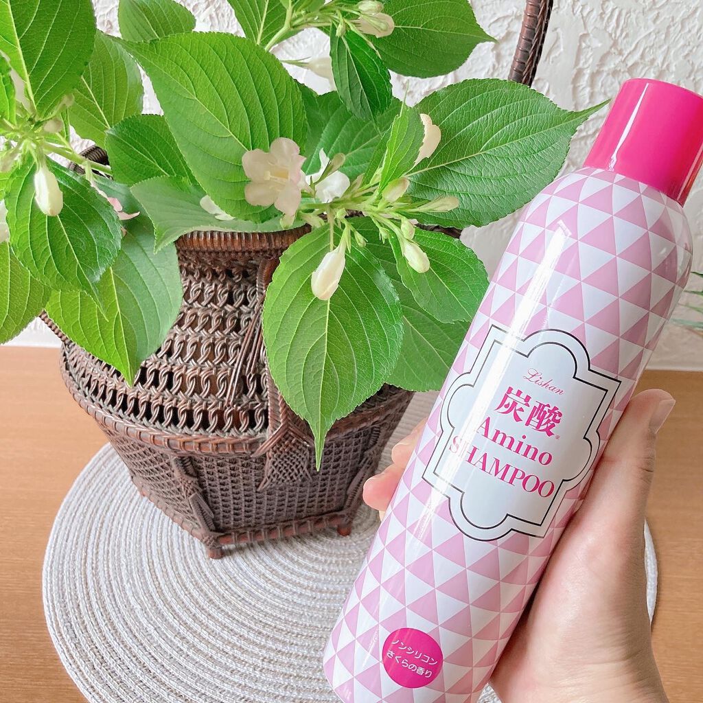 Rie_beauty on LIPS 「リシャン炭酸シャンプー(さくらの香り)350g.高濃度炭酸5,..」(2枚目)