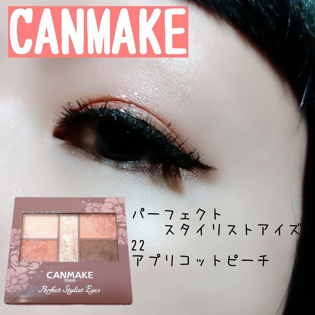 パーフェクトスタイリストアイズ/キャンメイク/アイシャドウパレットを使ったクチコミ（1枚目）