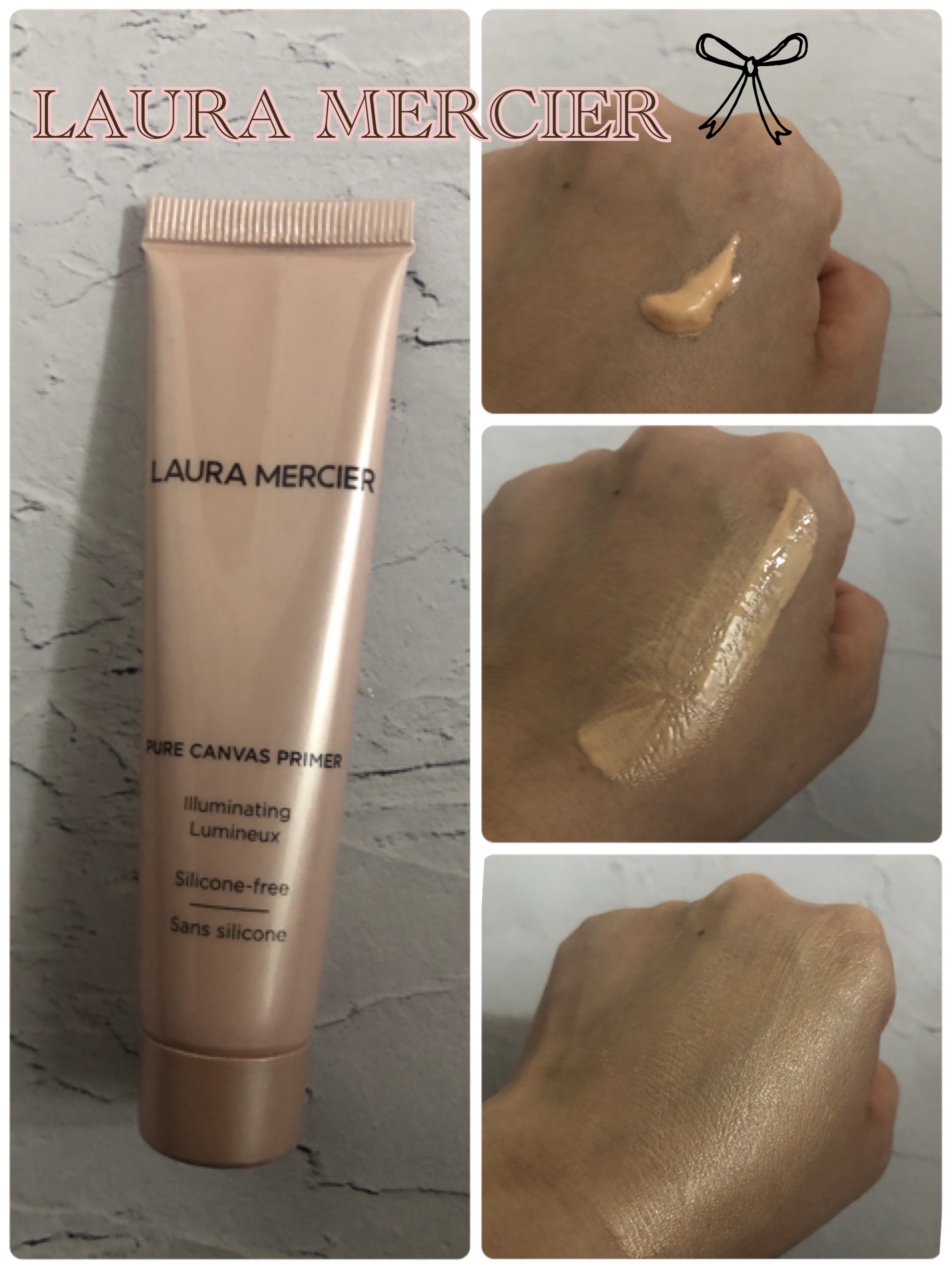 ピュア キャンバス プライマー イルミネーティング  トラベルサイズ(25ml)/ローラ メルシエ/化粧下地を使ったクチコミ（1枚目）