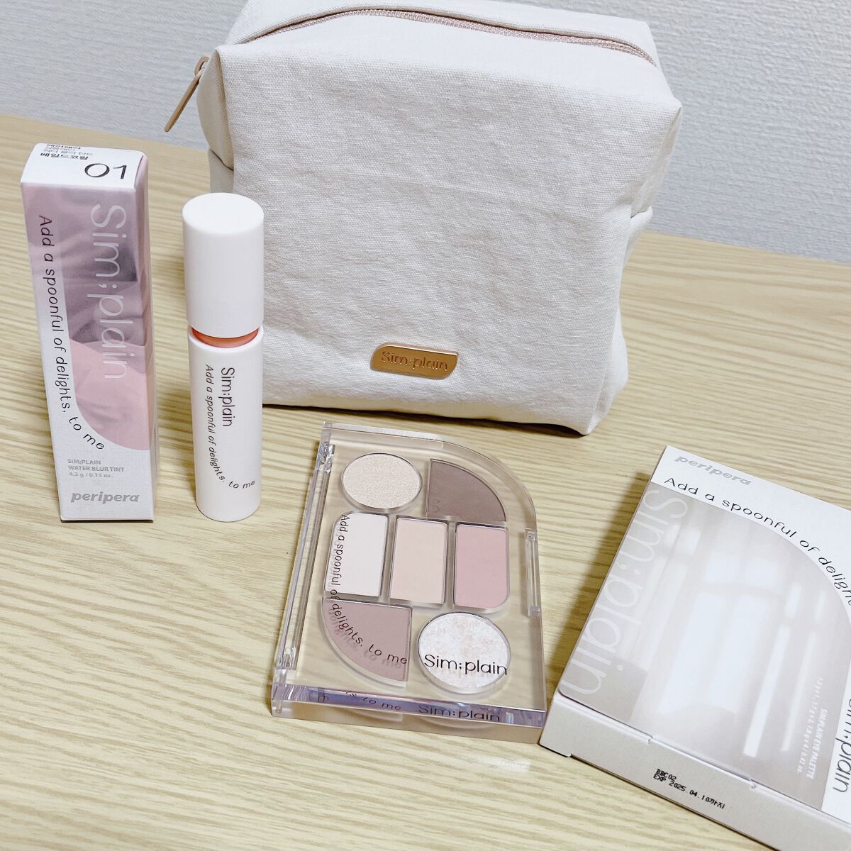 シンプレイン ウォーターブラーティント/Sim;plain/リップティントを使ったクチコミ（1枚目）