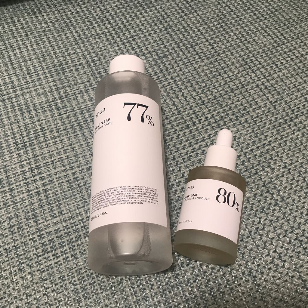 ドクダミ80％スージングアンプル/Anua/美容液を使ったクチコミ（1枚目）