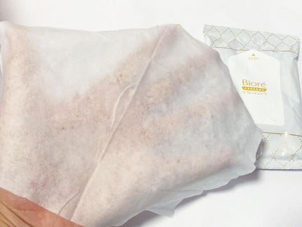 メイクの上からリフレッシュシート/ビオレ/フェイスシートを使ったクチコミ(4枚目)