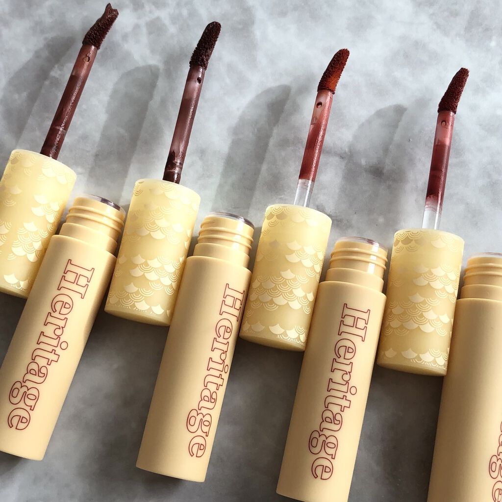 ザ ヘリテージ ベルベット ティント/MERZY/リップティントを使ったクチコミ（3枚目）