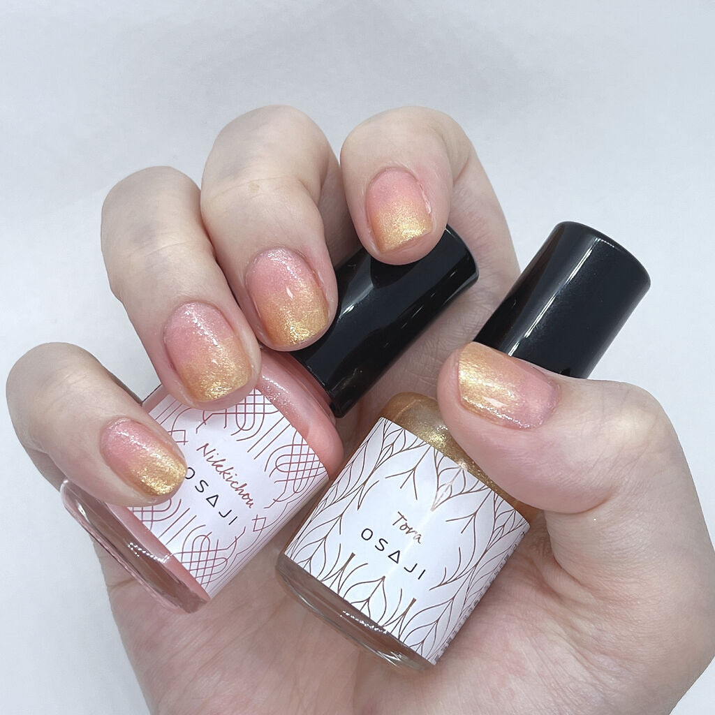 オサジ アップリフト ネイルカラー 29 Tora〈虎〉/OSAJI/マニキュアを使ったクチコミ（1枚目）