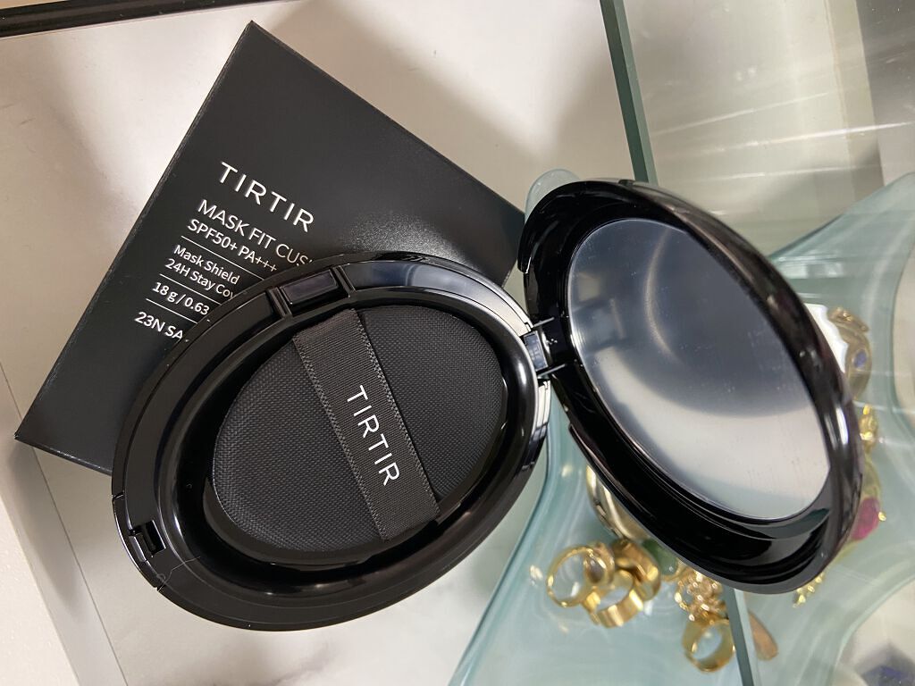 マスクフィットクッション  23Nサンド/TIRTIR(ティルティル)/クッションファンデーションを使ったクチコミ（3枚目）