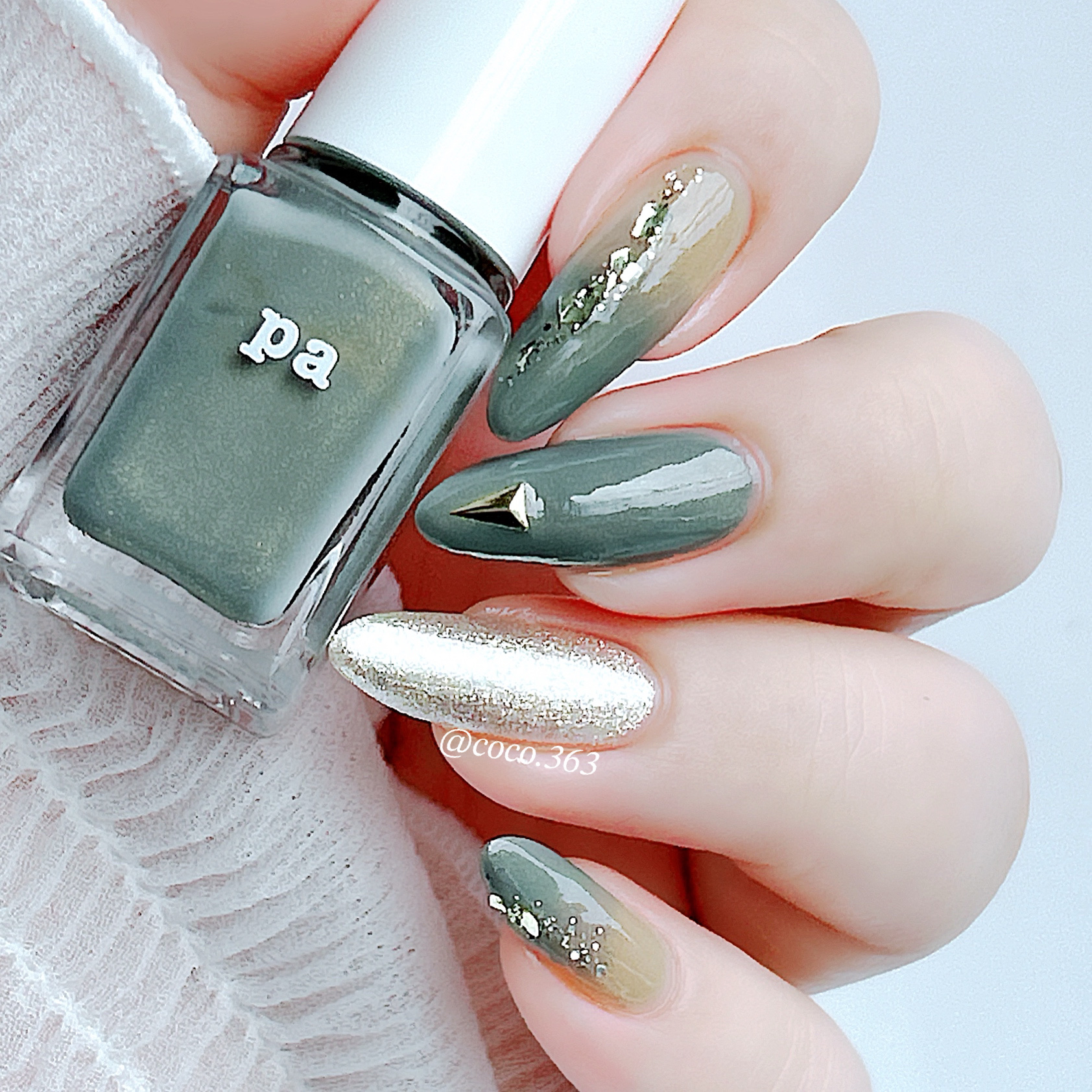 カラフルネイルズ/キャンメイク/マニキュアを使ったクチコミ（3枚目）