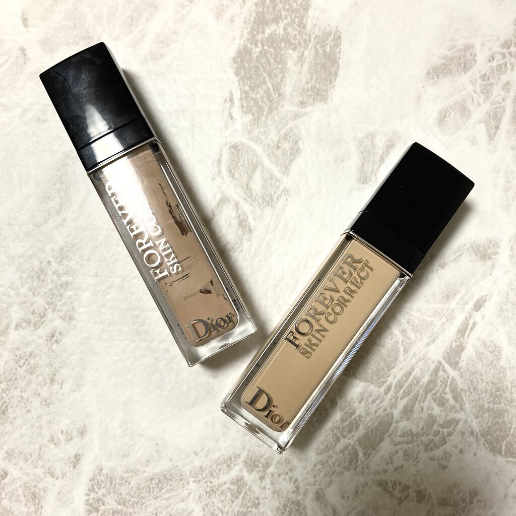 【旧】ディオールスキン フォーエヴァー スキン コレクト コンシーラー 1W ウォーム/Dior/リキッドコンシーラーを使ったクチコミ（1枚目）