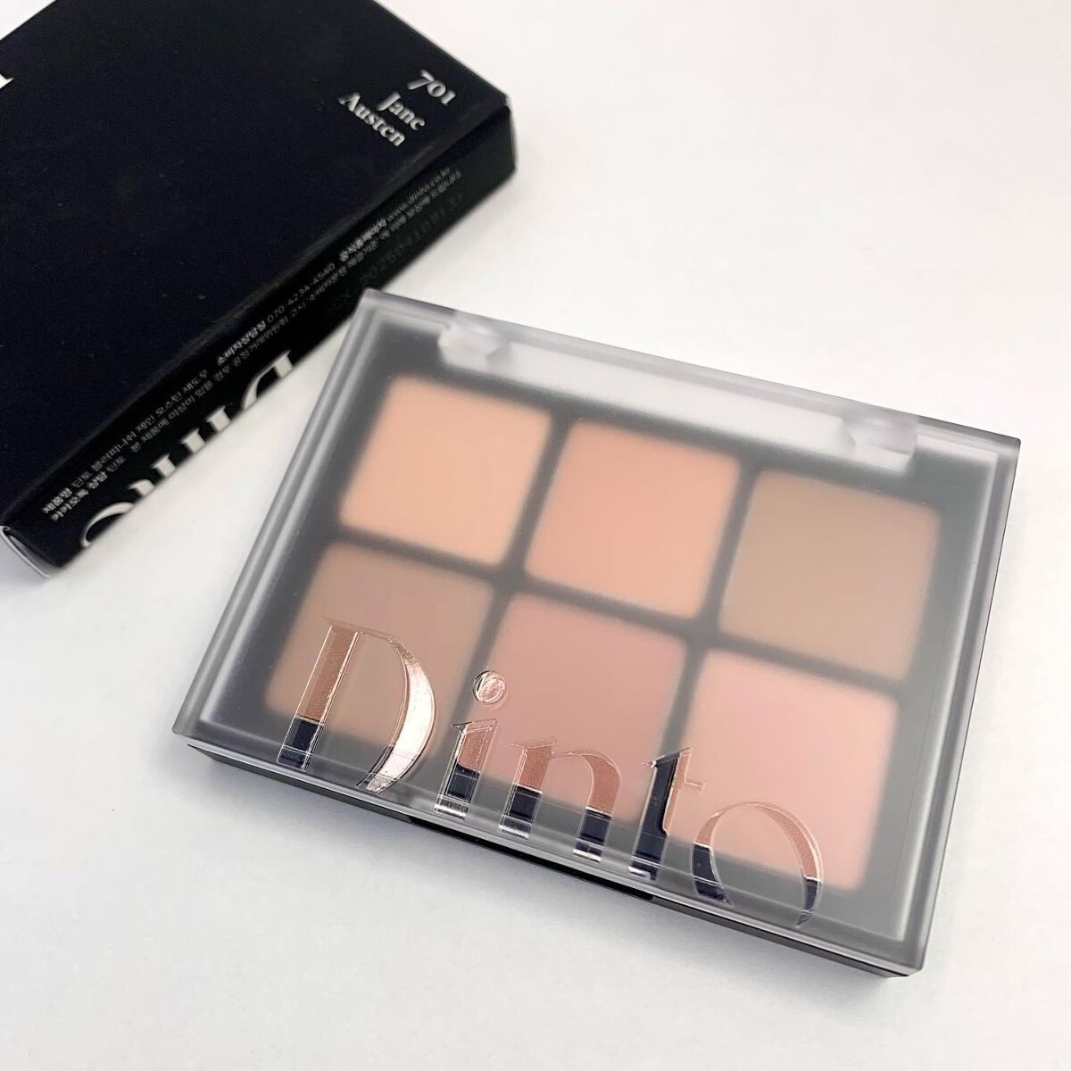 ブラーフィニシュシャドウパレット/Dinto/アイシャドウパレットを使ったクチコミ（2枚目）