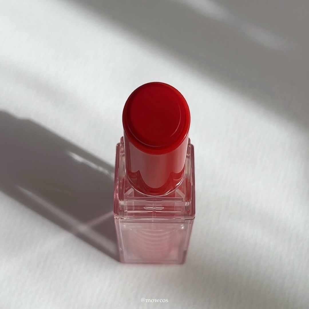 デューバーム 01 ルビーバーム（限定）/AMUSE/口紅・グロス・リップライナー・リップケアを使ったクチコミ（2枚目）